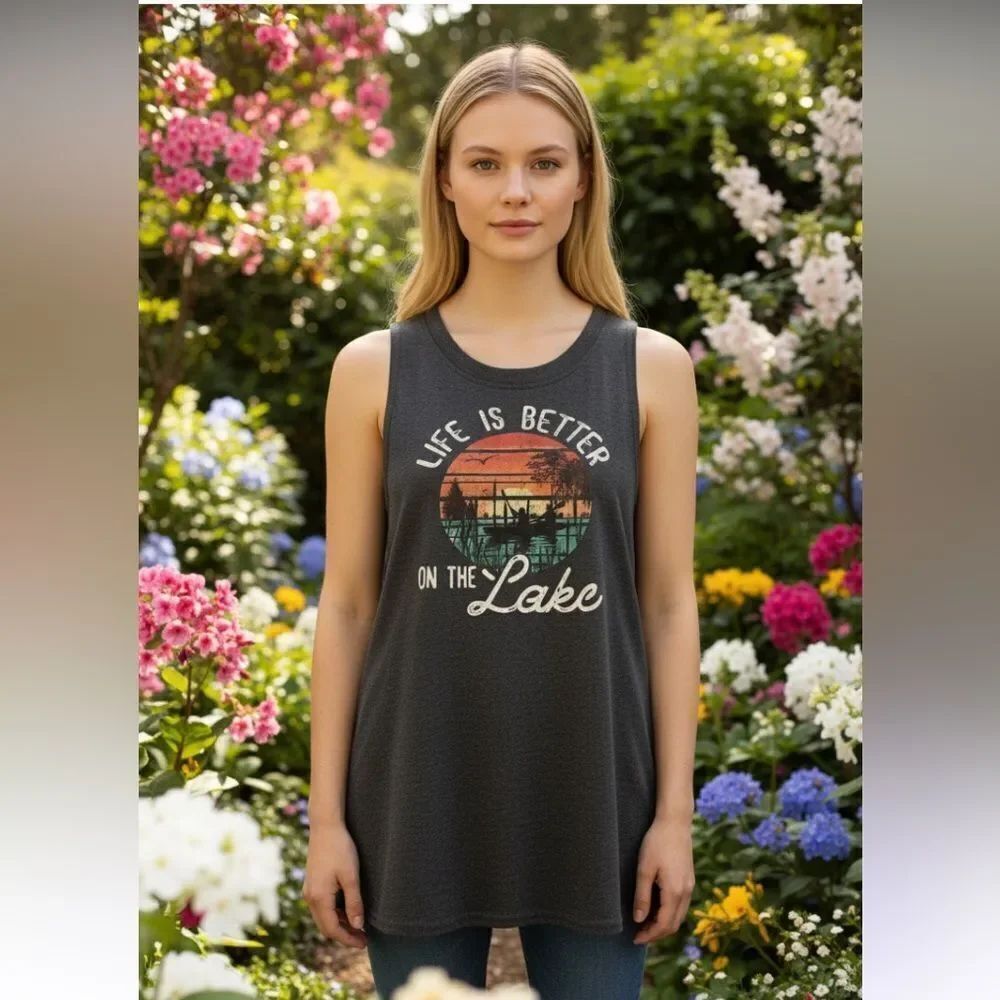 Tank top t shirt, small, cotton blend, never worn